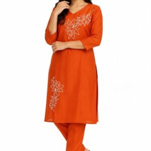 Women's cotton blend Two Piece Kurti for women