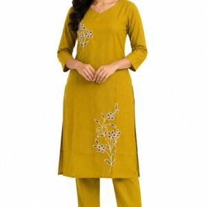 Women's cotton blend Two Piece Kurti for women