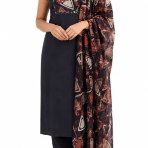 Women's Straight Kurta, Pant with Dupatta Set