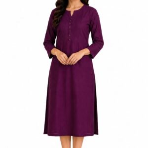 Women's cotton blend One Piece Kurti for women