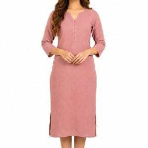 Women's cotton blend One Piece Kurti for women