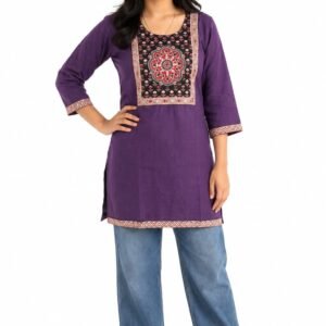 Women's Cotton Printed Short Kurti for women